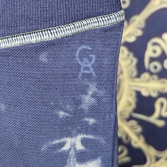 Good American Tie Dye Seamless Leggings in Agave Size 1/2 - Picture 5 of 9